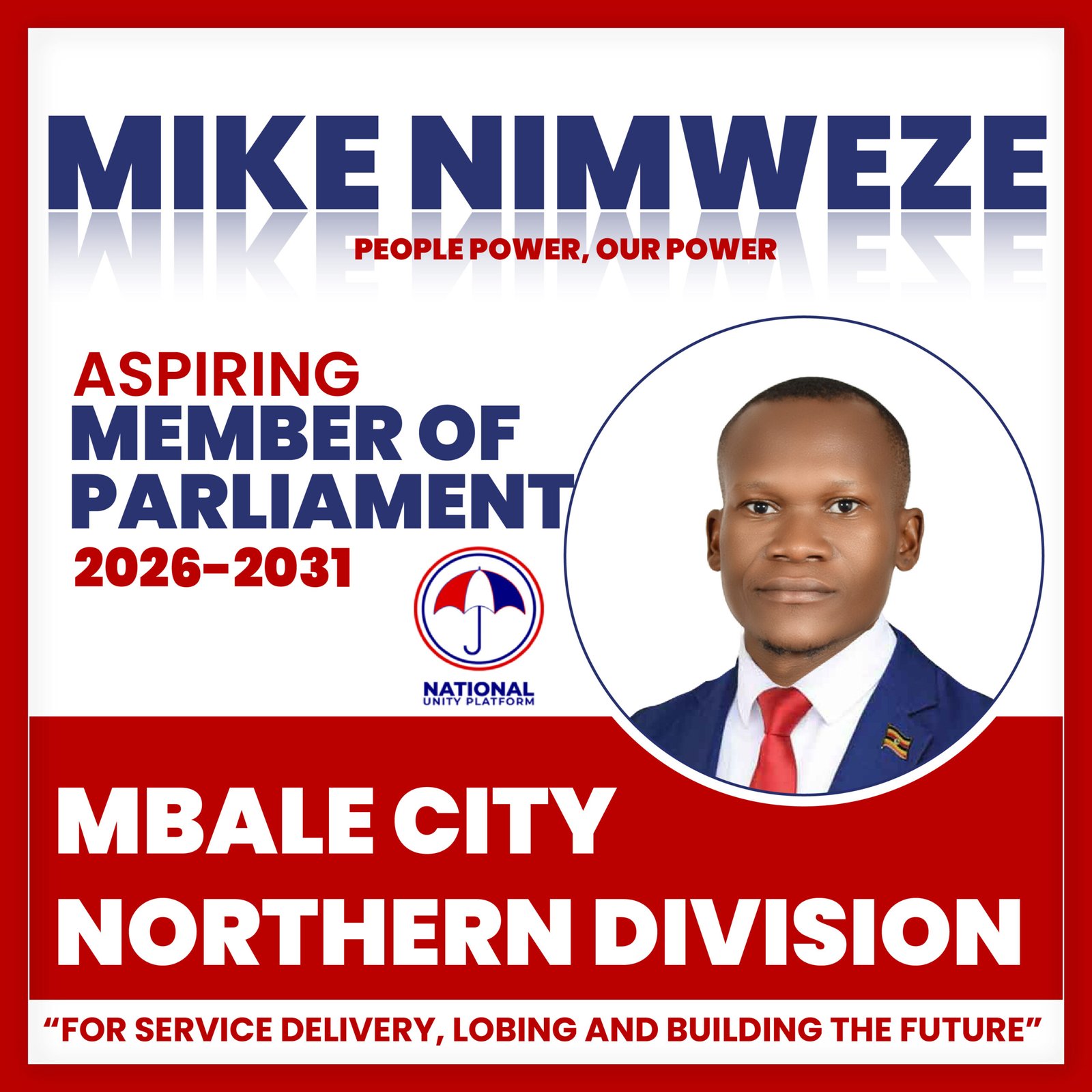 MIKE NIMWEZE poster designed by