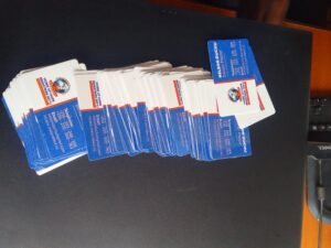 Zak Creation graphic design services (business cards)